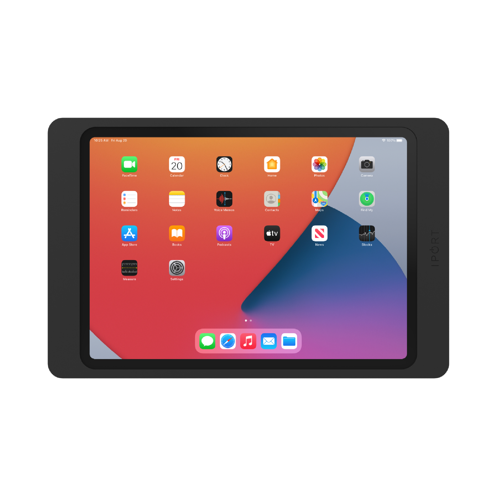 IPORT | SURFACE MOUNT System Pro Black  11インチiPad Air (M3 (2025年モデル) / M4 (2026年モデル)) 対応 サーフェイスマウントシステム【製品番号: 70755】