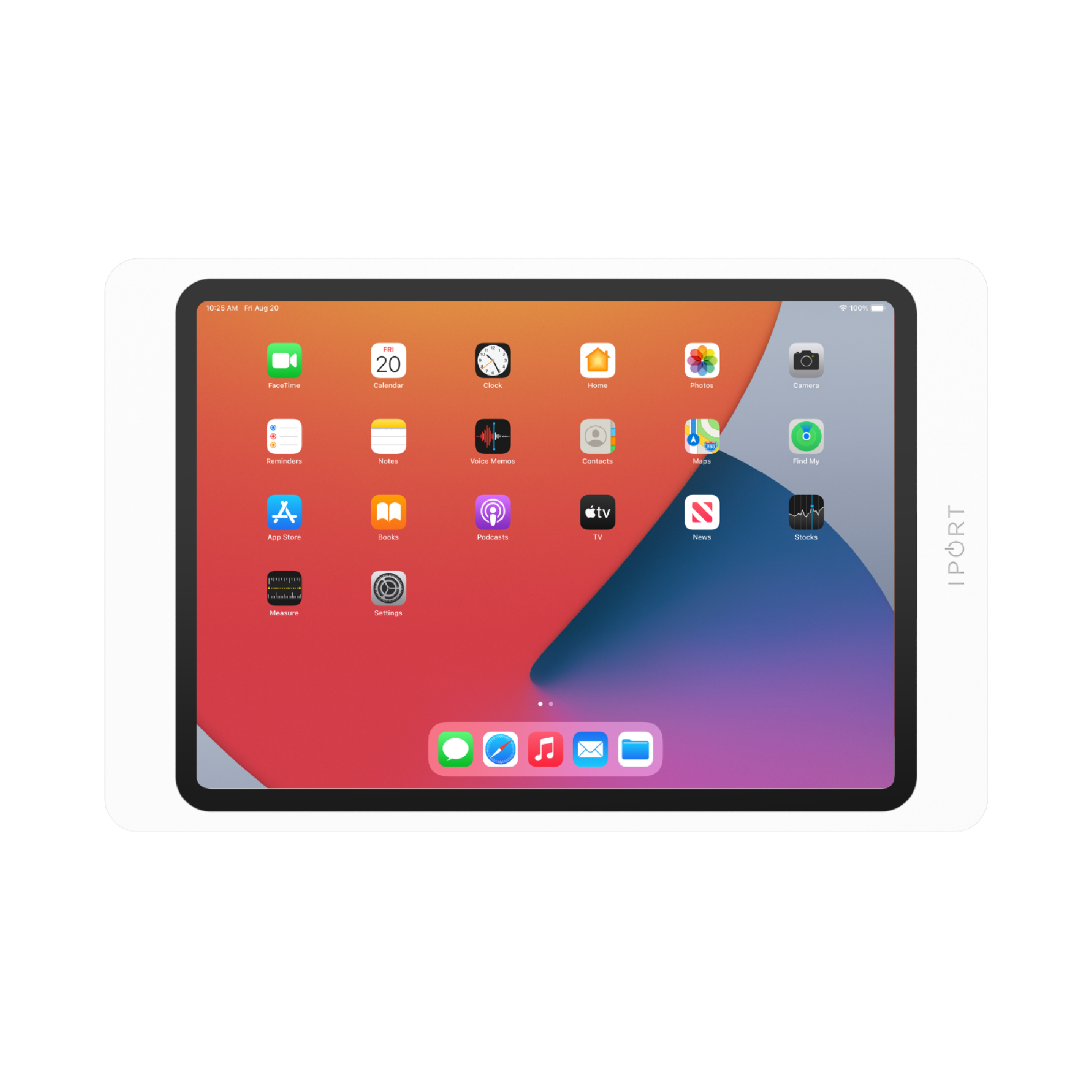 IPORT | SURFACE MOUNT System Pro White 11インチiPad Air (M3 (2025年モデル) / M4 (2026年モデル)) 対応 サーフェイスマウントシステム【製品番号: 70756】