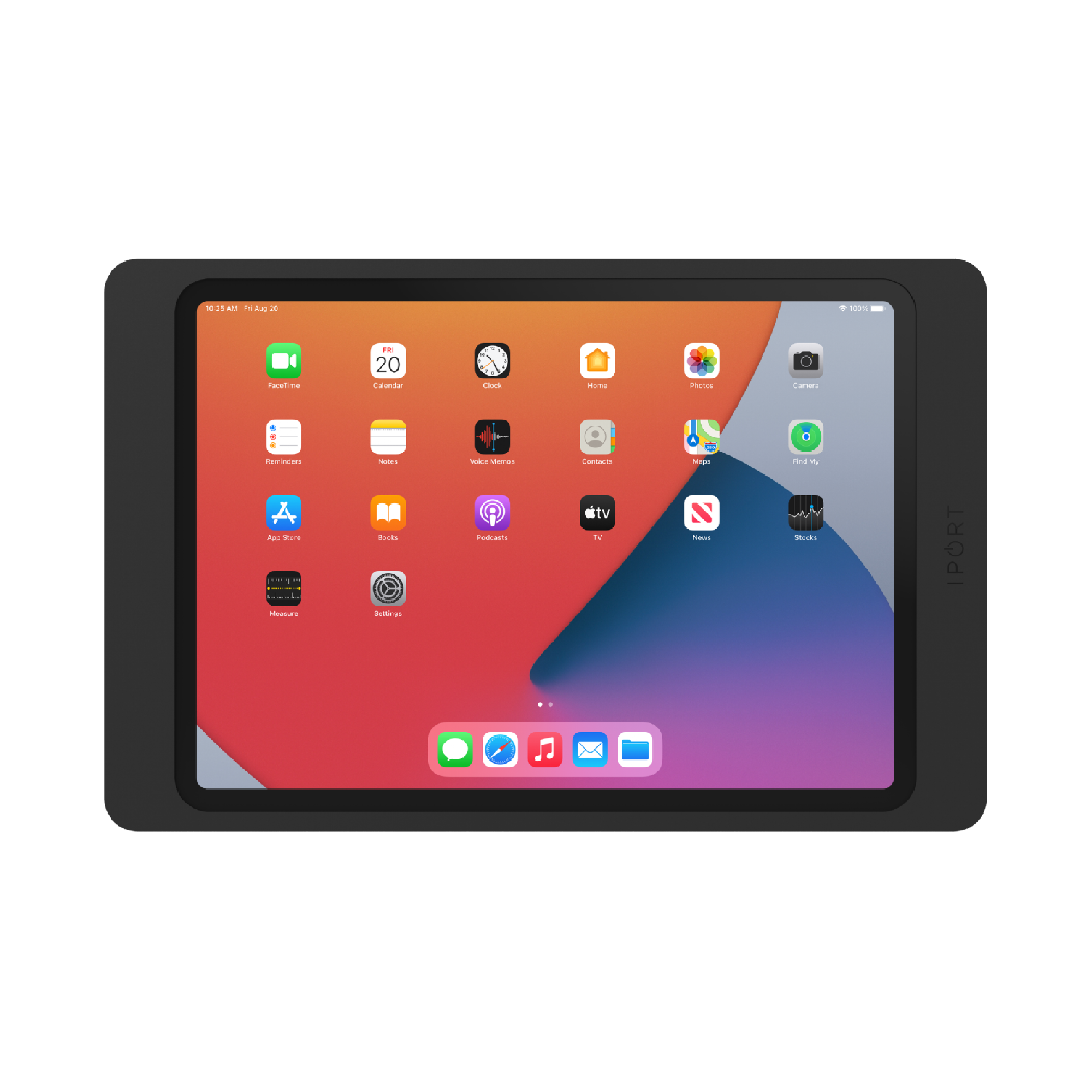 IPORT | SURFACE MOUNT System Pro Black A16 / 第10世代 iPad対応 サーフェイスマウントシステム 【製品番号: 70810】