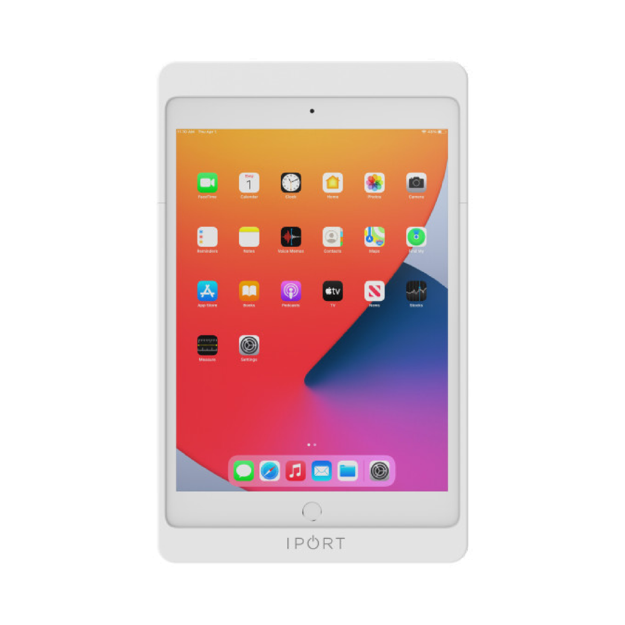 IPORT | CONNECT PRO Case 10.2" White 非接触充電プロテクトケース【製品番号: 72301】