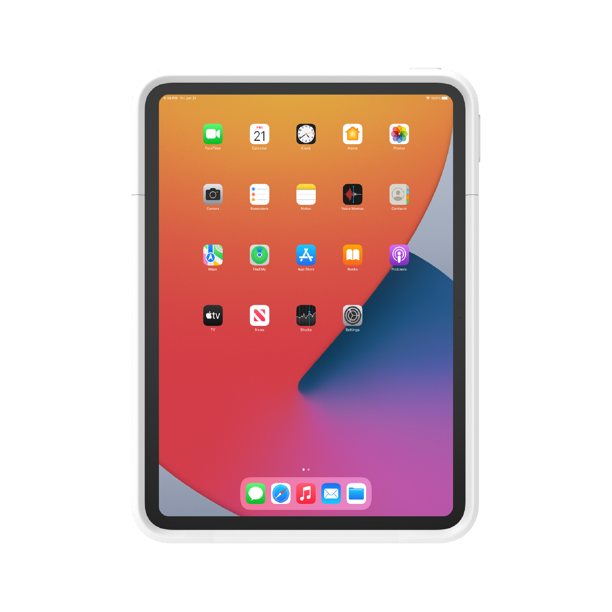 IPORT | CONNECT PRO Case iPad White 非接触充電プロテクトケース A16 / 第10世代 iPad対応【製品番号: 72341】