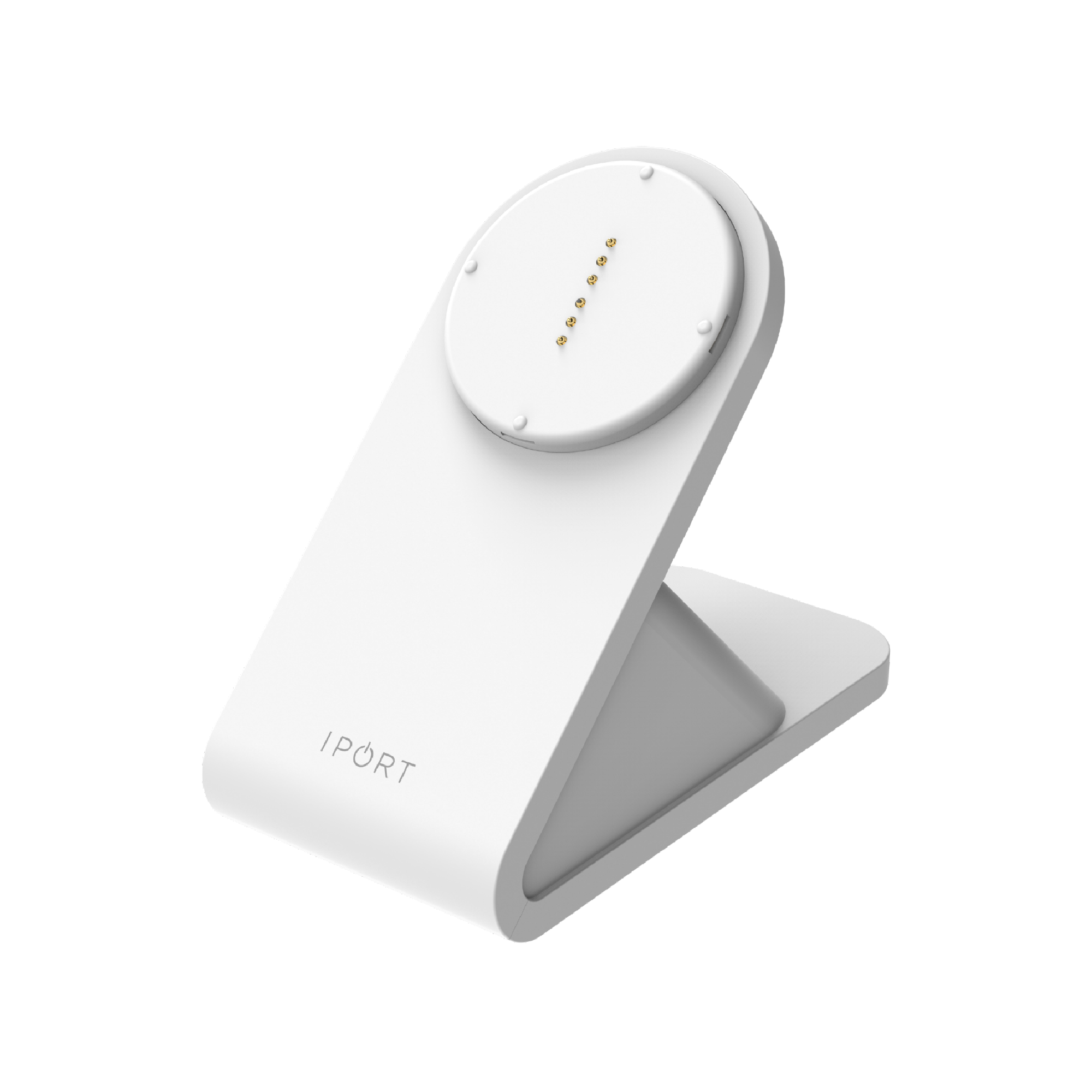 iPort テーブルトップタイプ非接触充電台 LaunchPort BassStation Silver #70141 iPort テーブルトップタイプ非接触充電台 LaunchPort