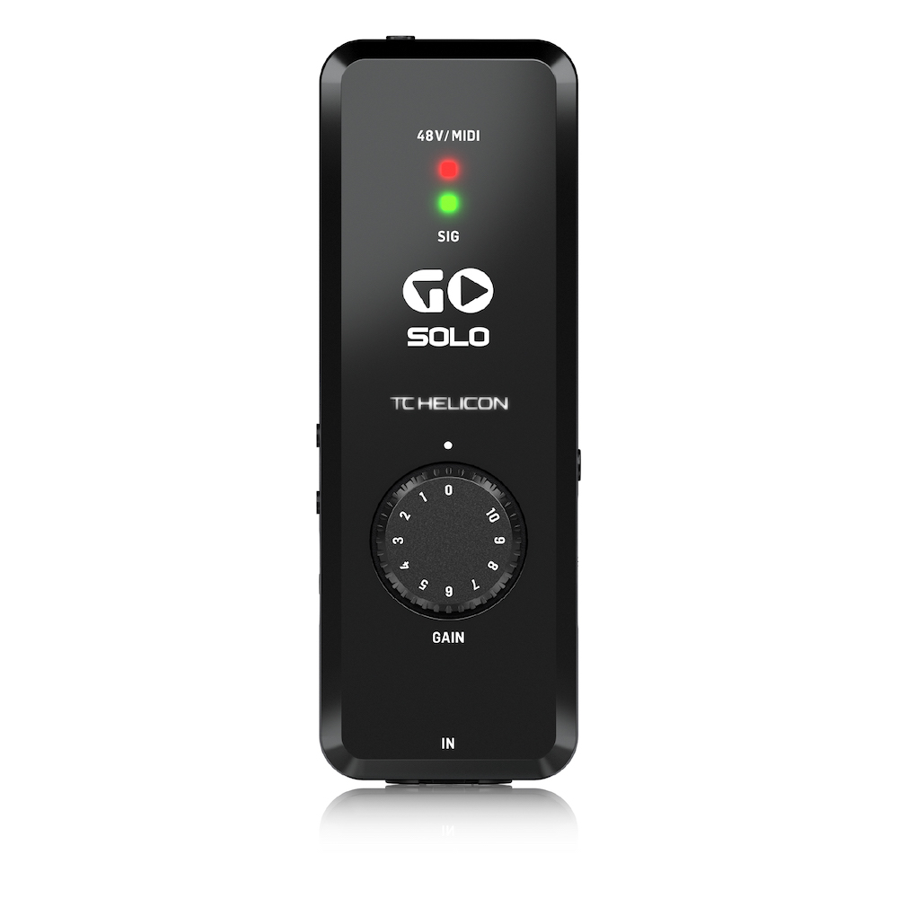 TC HELICON GO Solo ポータブルミニMTR 未使用品 TC Helicon GO SOLO ※在庫処分のため特価 エレクトリ オンライン