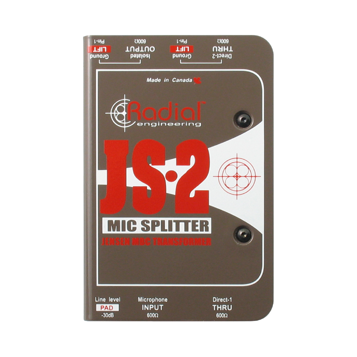 612 RADIAL JS-2 マイクスプリッター JS2 - Radial Engineering