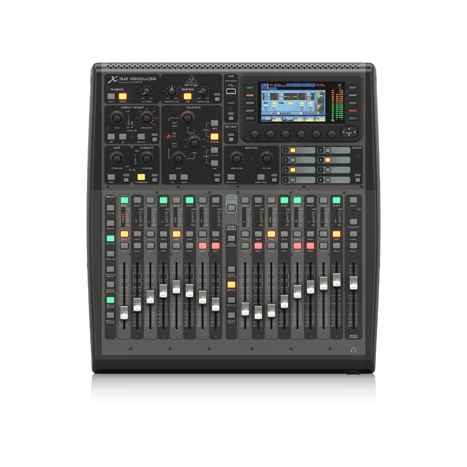 Behringer X32 Producer デジタルミキサー Behringer X32 Producer 40-Channel Digital Mixer | Guitar Center