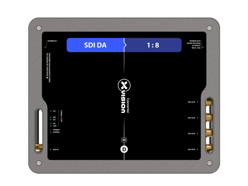 Theatrixx | SDI分配機1:8 XVVSDIDA8（12G-SDI DA 1:8）