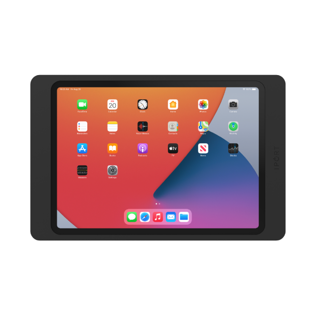 IPORT サーフェイスマウントシステム (サーフェースマウントベゼル + PoE+ and Network Adapter キット) （対応機種: USB type-C iPad Air 10.9" / iPad Pro 11"） SURFACE MOUNT System Pro 11" / Air Black （製品番号: 70755）