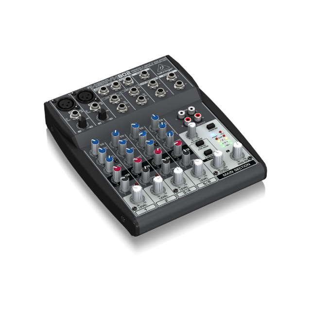 BEHRINGER XENYX 802 6ch アナログミキサー Behringer | Product | XENYX 802S