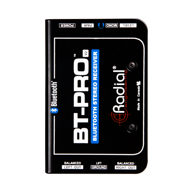 配信機器・PA機器・レコーディング機器 Radial BT-PRO V2 (Bluetooth DI) Radial | BT-Pro V2 エレクトリ オンラインストア