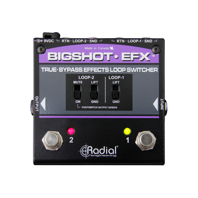 【希少】Radial Engineering BigShot EFX Radial BigShot EFX エレクトリ オンラインストア
