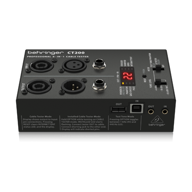 BEHRINGER ( ベリンガー ) CT200 ケーブルチェッカー 送料無料