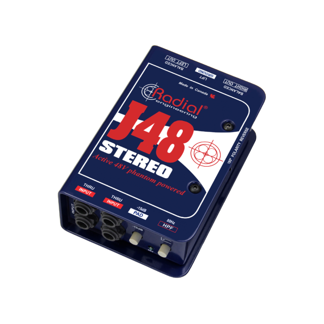 値下げ交渉⭕️使用感あり　Radial J48 Stereo アクティブDI Amazon | Radial ラジアル アクティブDIボックス J48 【国内正規