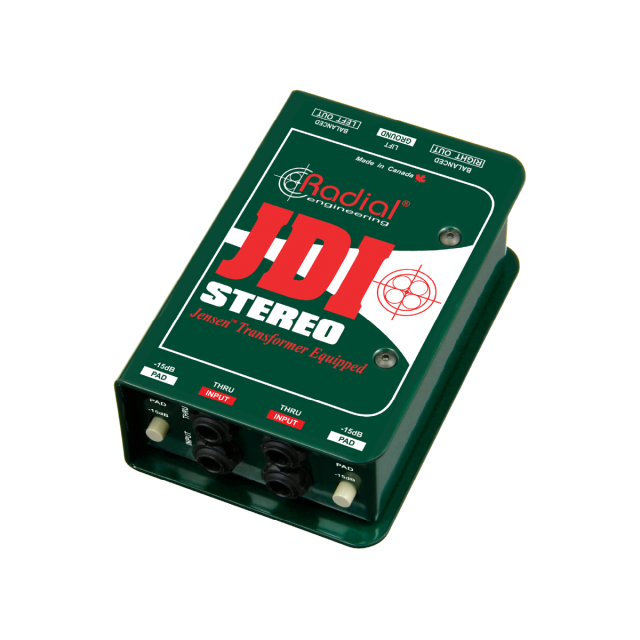 Radial JDI 正規品 付属品あり Radial JDI Stereo エレクトリ オンラインストア