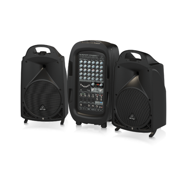 Behringer EUROPORT PPA2000BT ポータブルPAシステム PPA2000BT EUROPORT - 製品一覧 - ベリンガー公式ホームページ