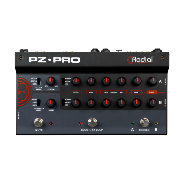 本物の Radial PZ-Pro エレクトリ オンラインストア ギター