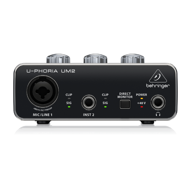 【動作確認済み】ベリンガー U-PHORIA UM2 + CM5マイクセット BEHRINGER ( ベリンガー ) UM2 マイク+MIDIキーボードセット