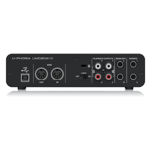 Behringer　ベリンガー　U-PHORIA UMC204HD ベリンガー UMC204HD U-PHORIA エレクトリ オンラインストア
