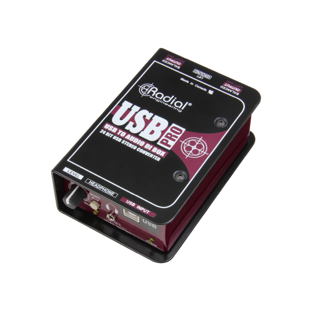 配信機器・PA機器・レコーディング機器 Radial USB Pro Radial USB-Pro エレクトリ オンラインストア