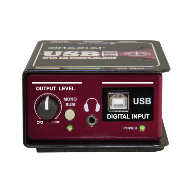 配信機器・PA機器・レコーディング機器 Radial USB Pro Radial USB Pro｜ミュージックランドKEY