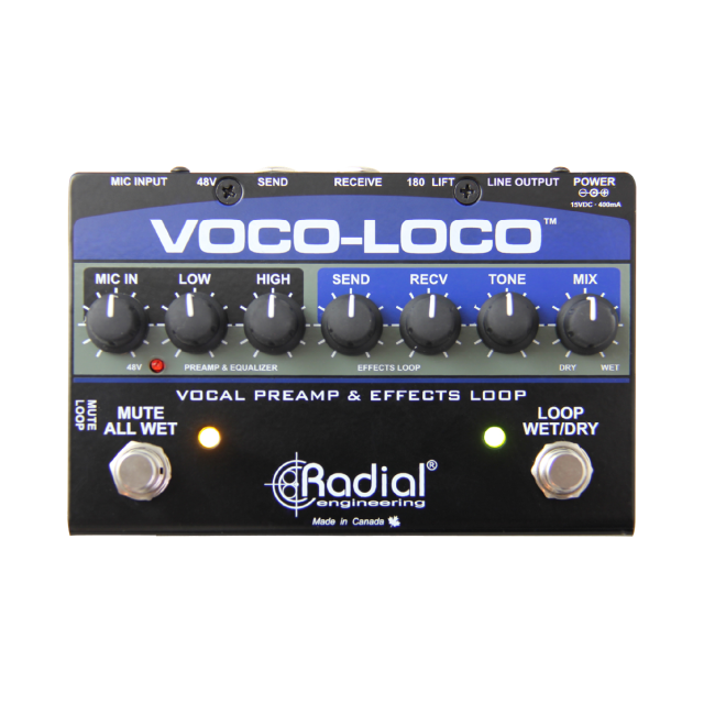 Radial Voco-Loco エフェクトループスイッチャー Radial | Voco-Loco エレクトリ オンラインストア