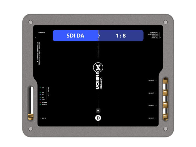 Theatrixx SDI分配機1:8 XVVSDIDA8（12G-SDI DA 1:8）