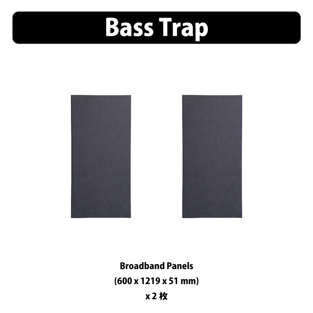 PRIMACOUSTIC | London BassTrap Black