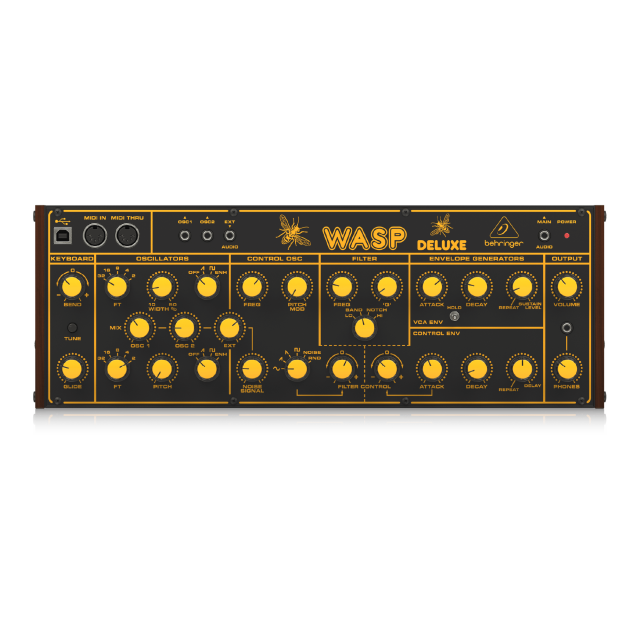 Behringer WASP アナログシンセ、ユーロラック、送料込み ベリンガー WASP DELUXE ※在庫処分のため特価 エレクトリ オンラインストア