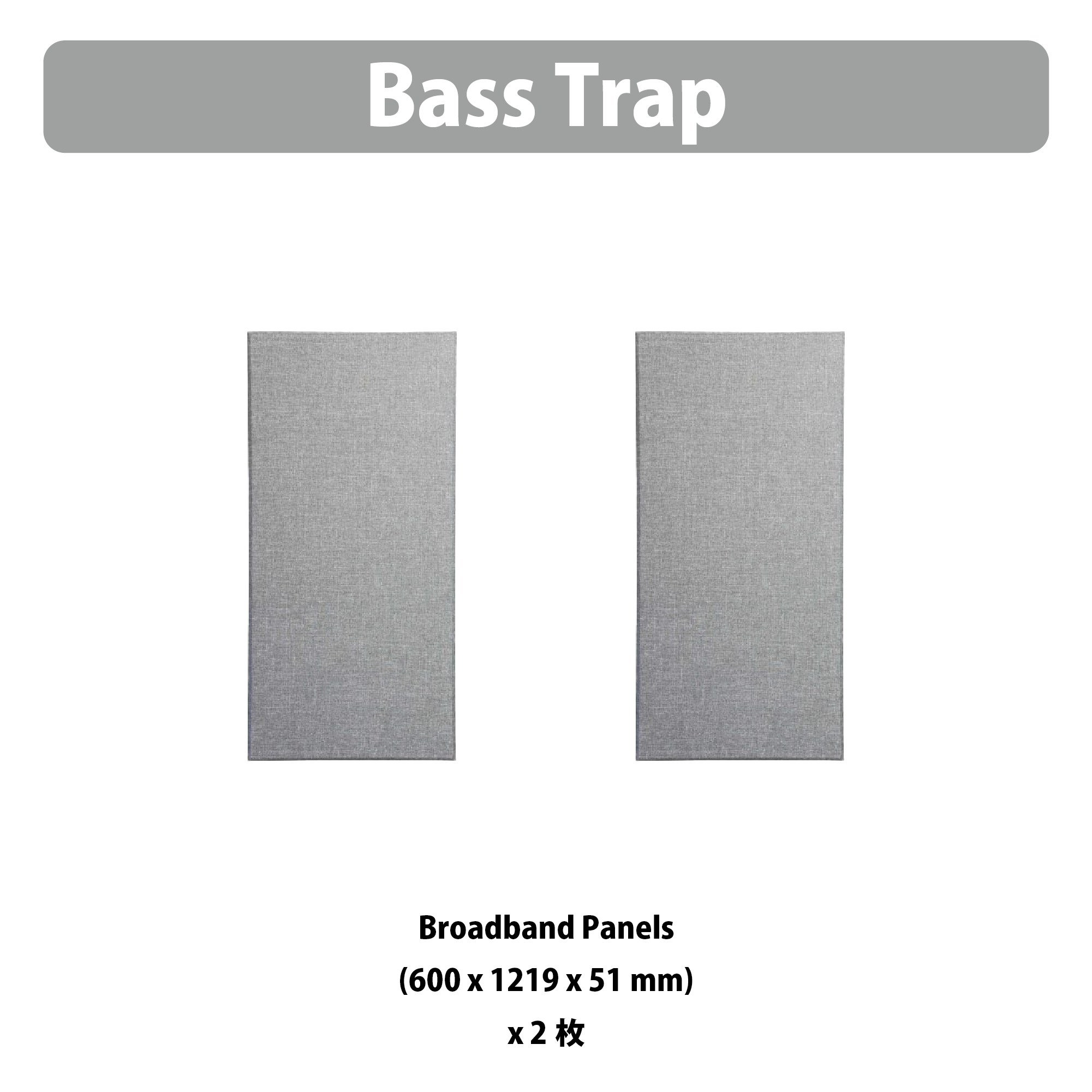 PRIMACOUSTIC | London BassTrap Grey