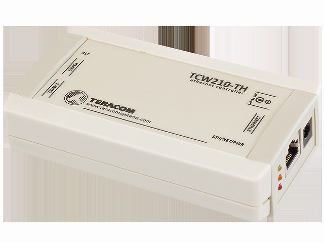 TCW210-TH Ethernet接続 温度湿度データロガー センサー入力8点　MODBUS TCP/IP対応