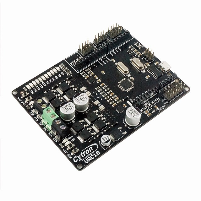 URC10 相撲ロボットコントローラー 2ch DCブラシモータードライバー 24V 10A Arduino互換プログラム