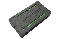 USBGPIO32C ケース入りUSB GPIO LVTTLレベル(3.3V)デジタルI/O 32点入出力