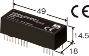 20VF-1-U アイソレーションアンプ 高速応答80μs ±10V 入出力絶縁 エムジー