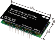20VS1F-4W4W-U アイソレーションアンプ 4ch入力絶縁 高速応答60μs エムジー