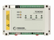 TCW242 Ethernet リレー4ch デジタル入力・デジタル出力・アナログ入力各４点 Modbusセンサー入力 ダイナミックDNS対応