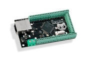 PoKeys57E Ethernet I/Oボード TTLレベルデジタル入出力55点 アナログ入力 カウンター機能付 ModbusTCP対応