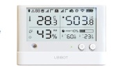 UbiBot WS1 Pro 気温・湿度・照度自動記録データロガー　値表示LCD付き Wi-Fi接続　農業温室の管理に便利
