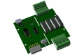 NLUSBRH004 4ch USB リードリレー USBバスパワー駆動 GPIO(デジタル入出力) 8点 アナログ入力 6点可