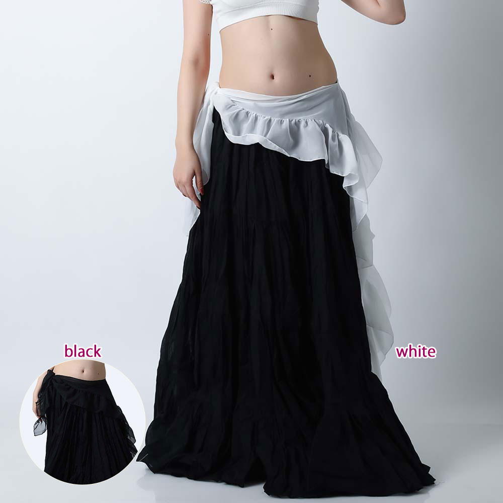 ヒップスカーフA188レースフリルロングテイル(２ colors)【ネコポス便送料無料】