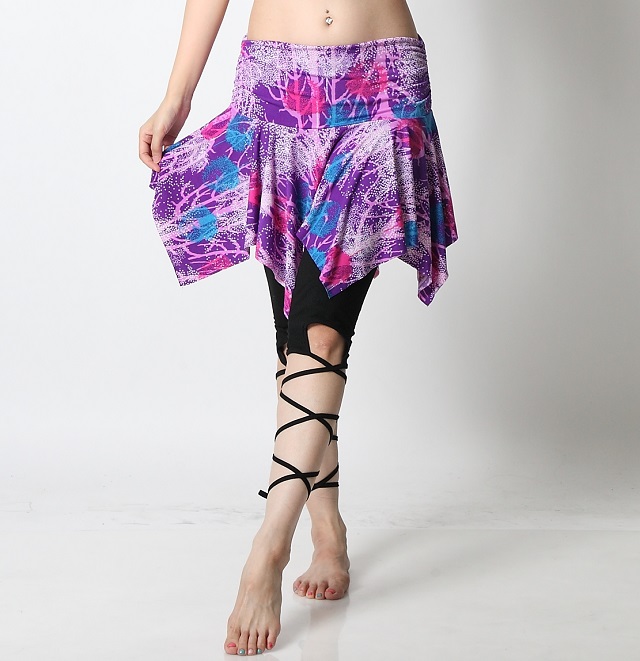 ダンスレッスン用レギンスE112(黒、ブラック)(M-Lサイズ)【ネコポス便送料無料】