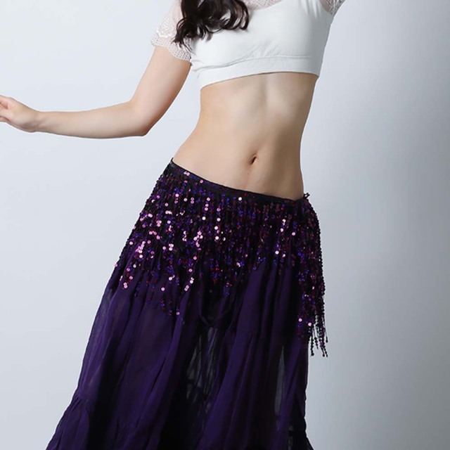 ヒップスカーフA186キラキラフリンジ(4 colors)【送料無料】