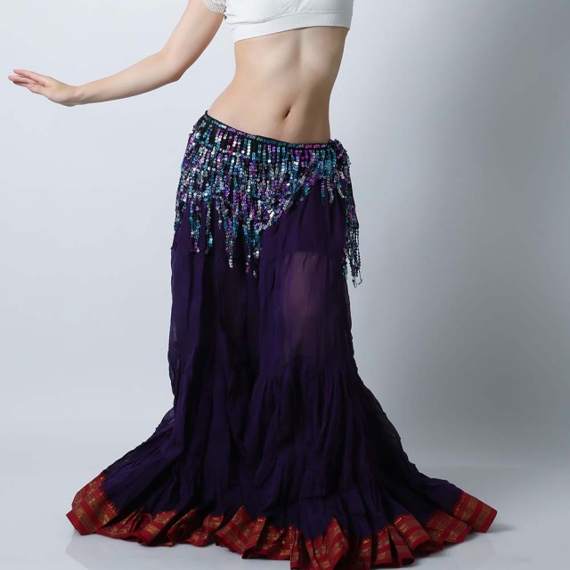 ヒップスカーフA186キラキラフリンジ(4 colors)【送料無料】