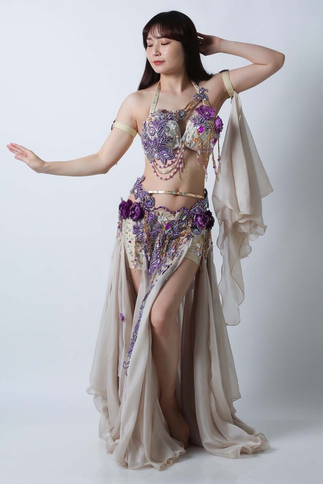 Hoyda☆ベリーダンスオリエンタル衣装fig Fig ベリーダンス衣装 【値下げ】Hoyda☆ベリーダンスオリエンタル衣装fig