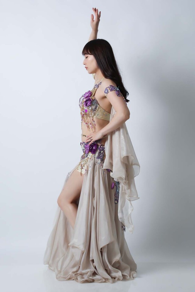 Hoyda ベリーダンス衣装 ベリーダンス衣装エリフ【elif】エジプト製Hoydaベリーダンス