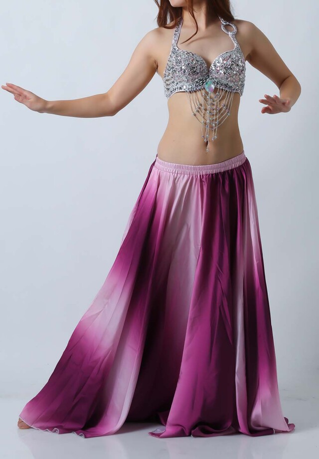 ベリーダンス衣装 セットアップ グラデーション ベリーダンス衣装 セットアップ グラデーション