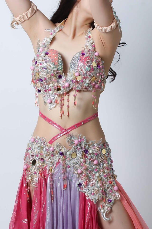 エジプト製【Amr】ベリーダンスコスチュームCF-COS-A346-1
