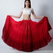 25ヤードスカートD25U-11コットン(赤グラデーション)（red gradation)【宅配便送料無料】ベリーダンス、トライバル、ジプシースカート