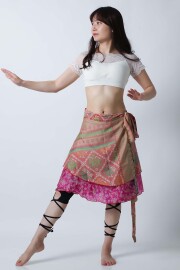 ベリーダンス トライバル、ジプシーにぴったりのヒップスカーフ、スカート