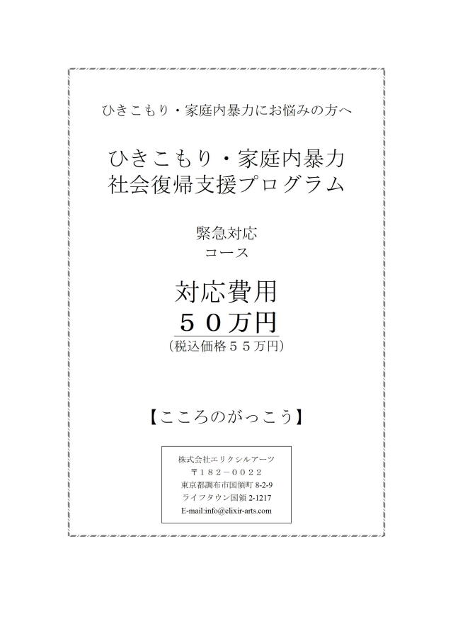 自立支援緊急対応コース