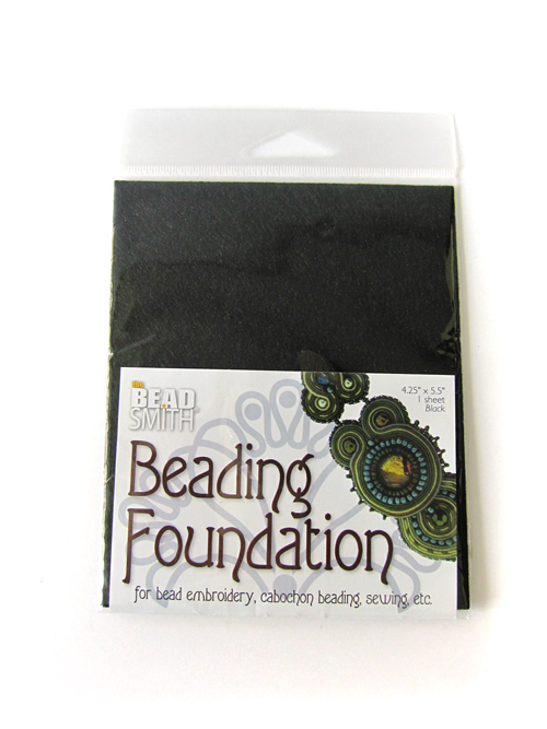 ビーディングファンデーション（約11.5ｘ14ｃｍ）　ブラック