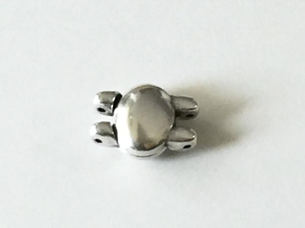 Kypri （スーパーデュオ用マグネットクラスプ）　アンティークシルバー